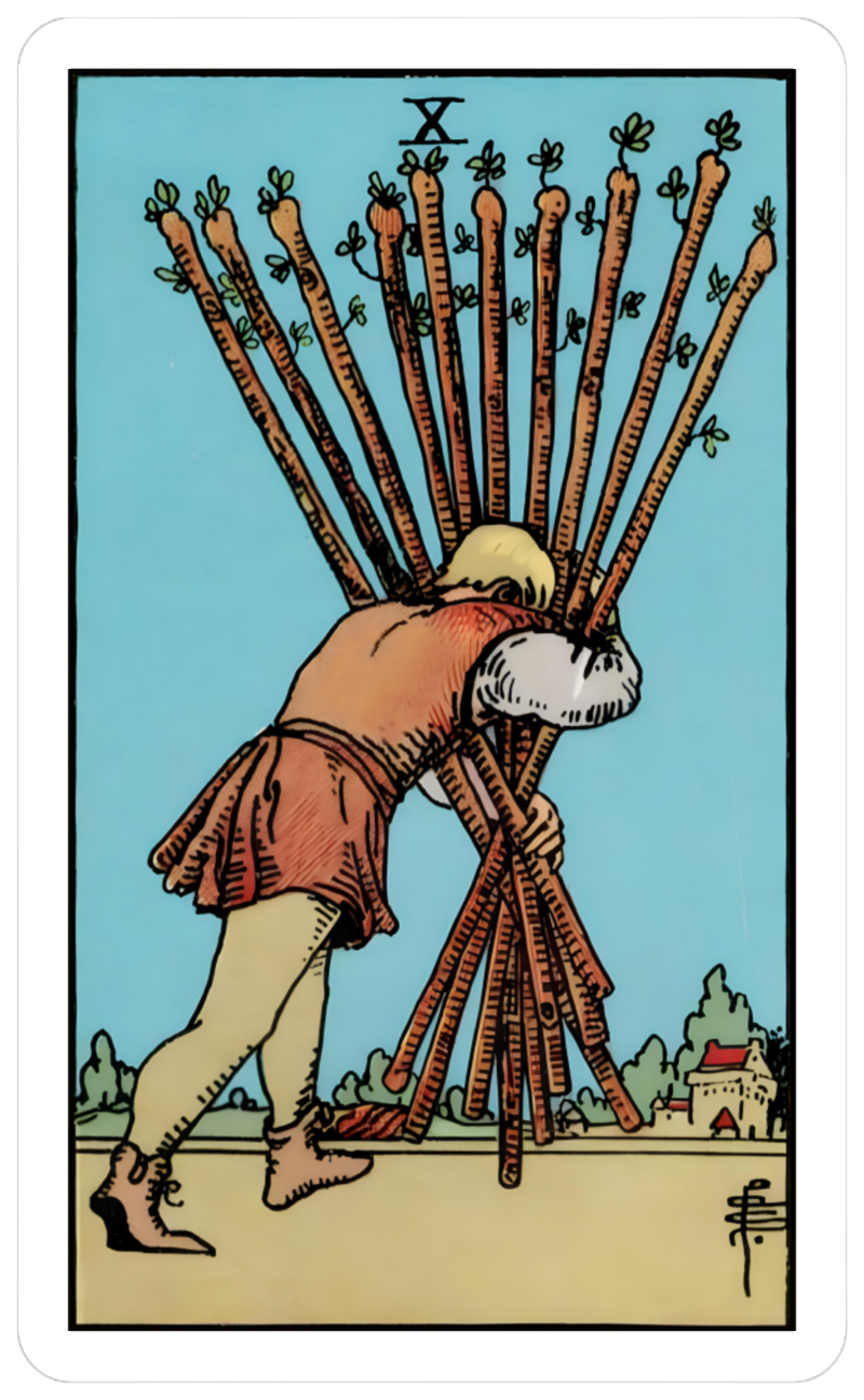 Ten of Wands