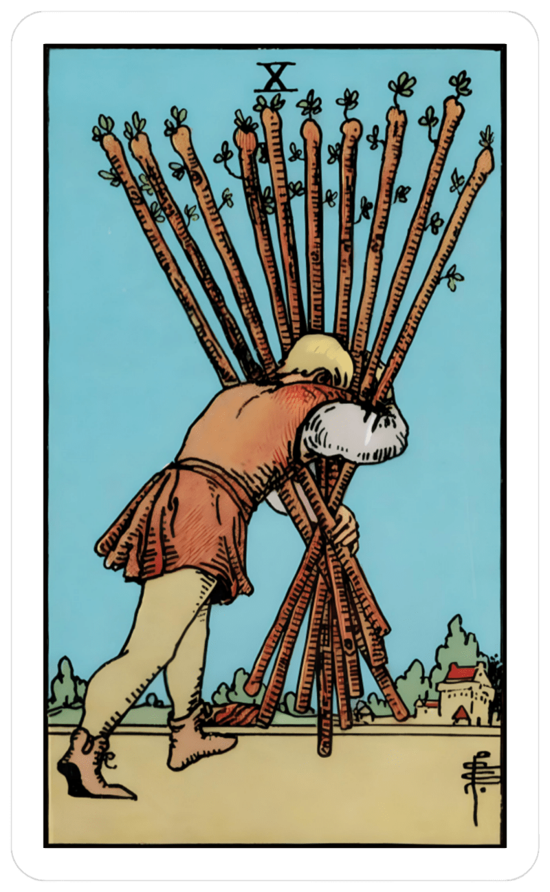Ten of Wands