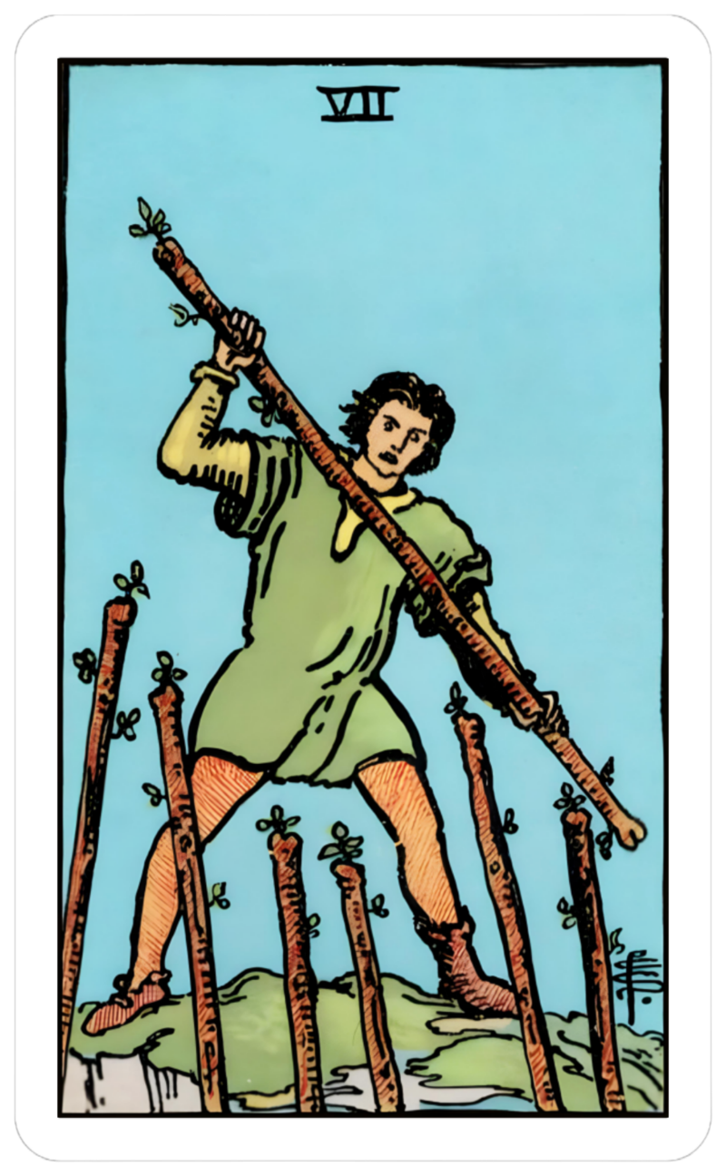 Seven of Wands