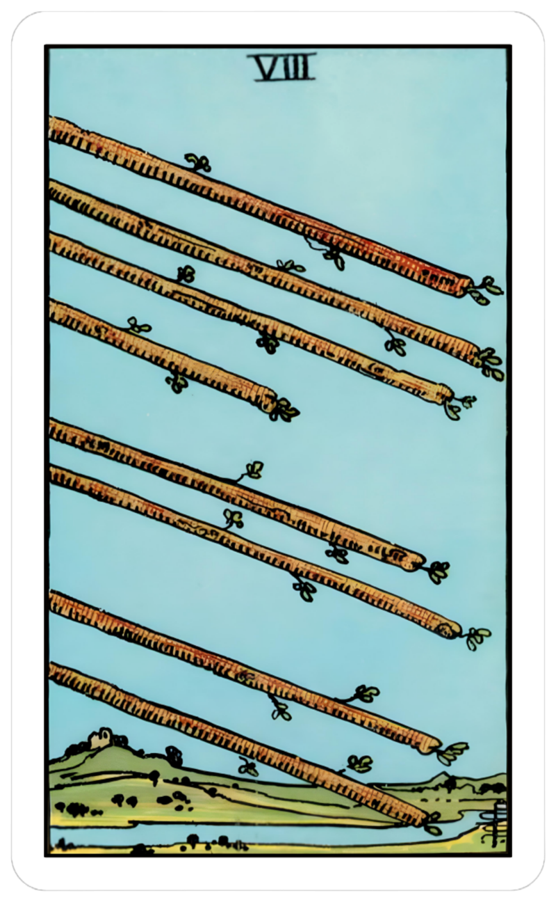 Eight of Wands