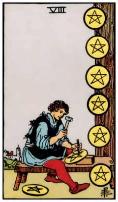 Eight of Pentacles