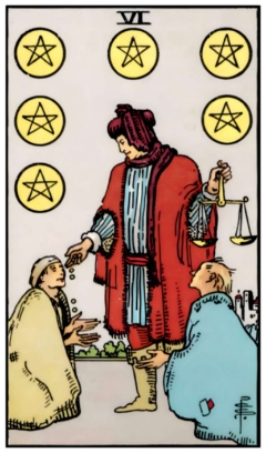 Six of Pentacles