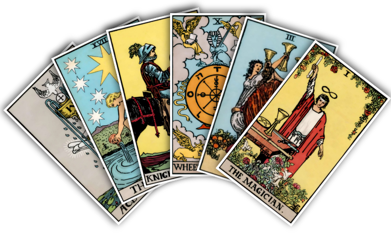 Tarot card list