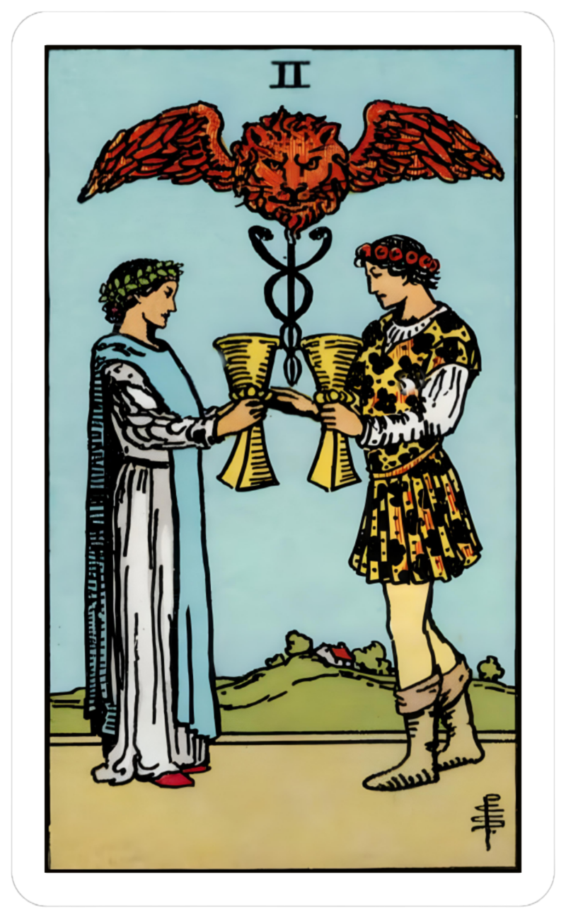 Two of Cups