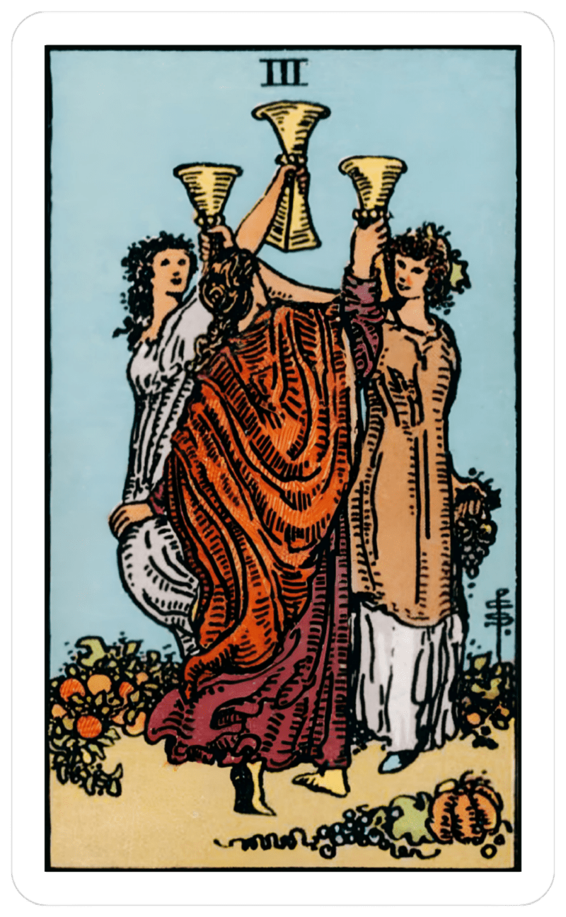 Three of Cups