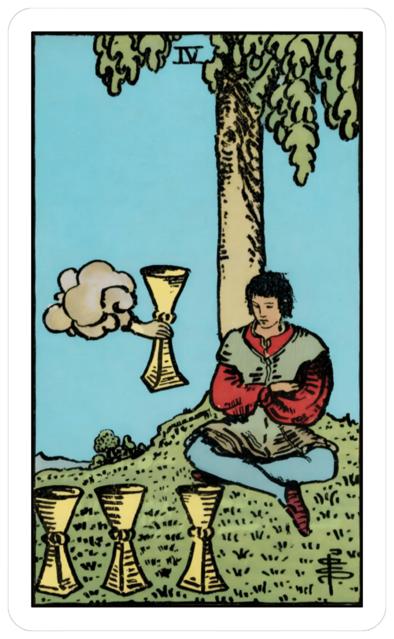Four of Cups
