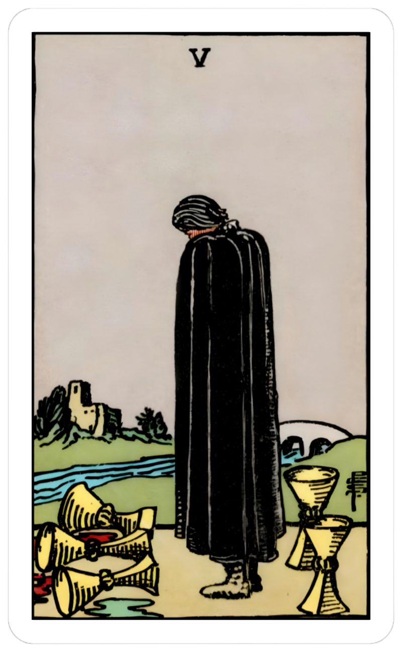 Five of Cups