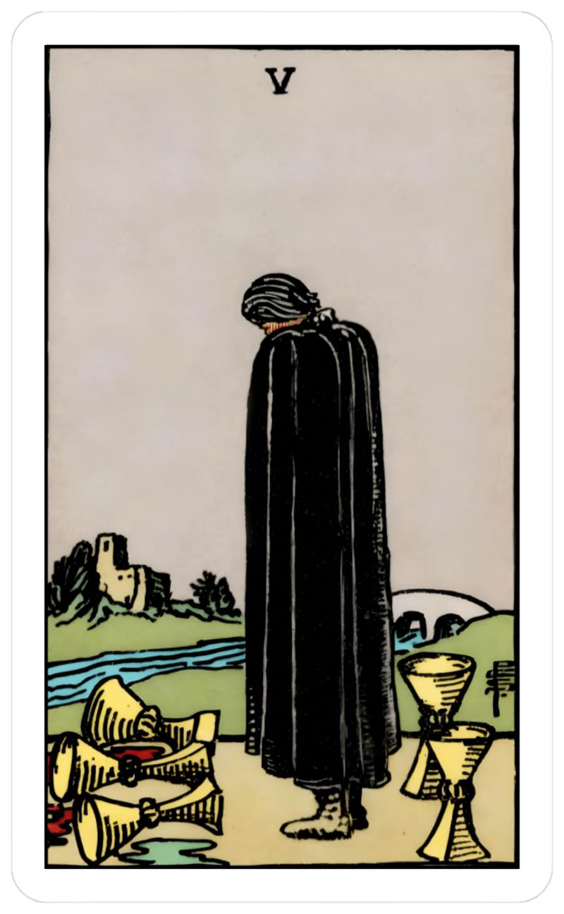 Five of Cups