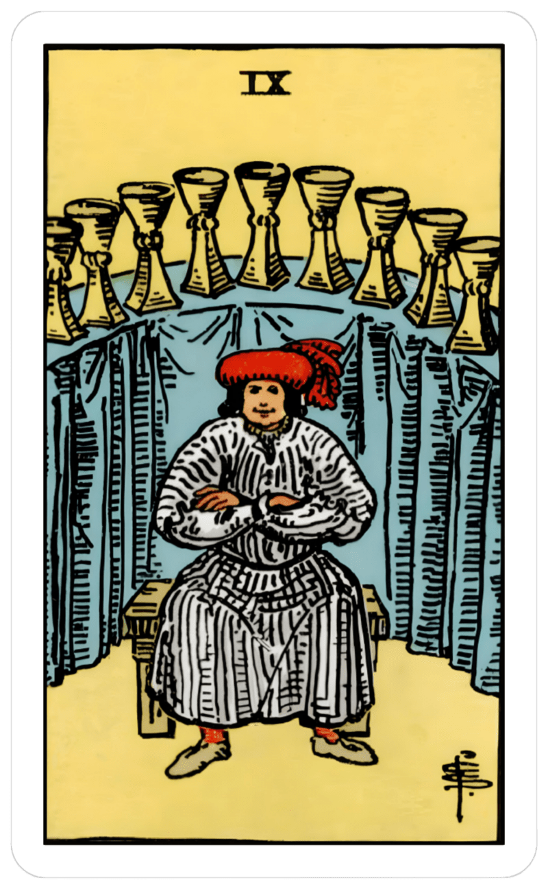 Nine of Cups